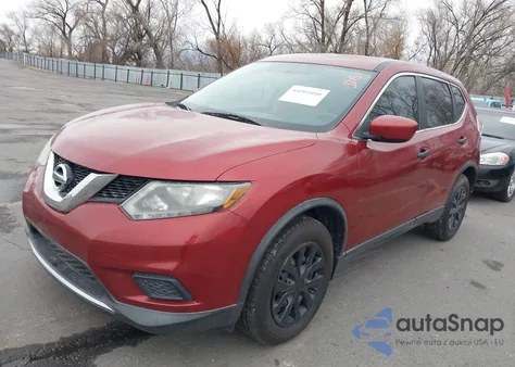 2016 Nissan Rogue S from USA, damaged, VIN KNMAT2MV4GP611826